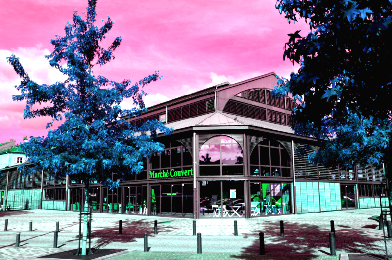 Épinal, marché couvert
