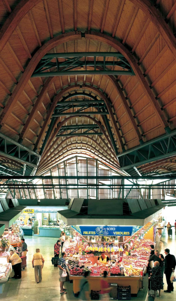 Barcelone-Mercat Santa Caterina-architecture 1 ©Imatges Barcelona